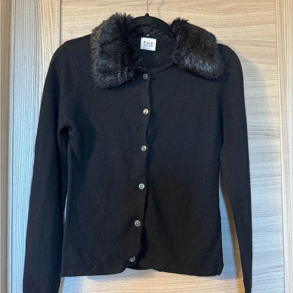 Faux Fur Sweater